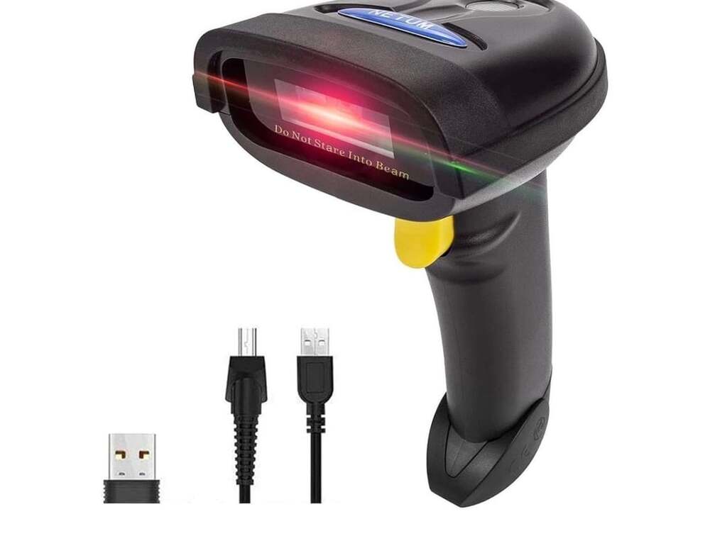 Netum NT-1228BL 2D Barcode Scanner Black